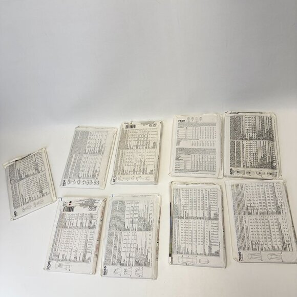 Simplicity Lot of 9 Sewing Patterns Womens Children Dresses - Picture 5 of 5